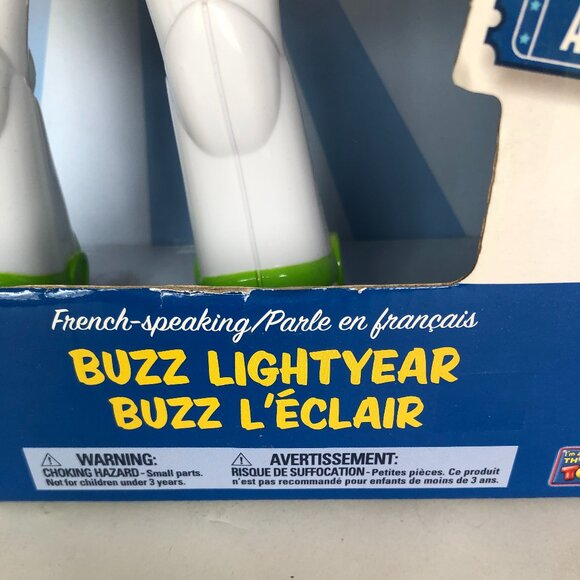 Disney Toy Story 4 Buzz Lightyear 12" French Talking Action Figure - Picture 8 of 15
